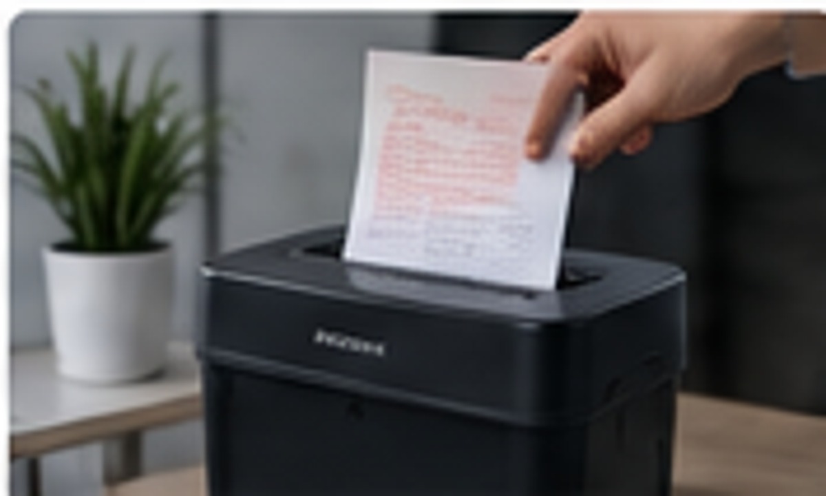Secure professional document destruction solution